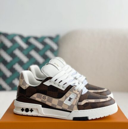 Louis Vuitton LV Trainer Sneakers – Exclusive Damier Canvas Edition